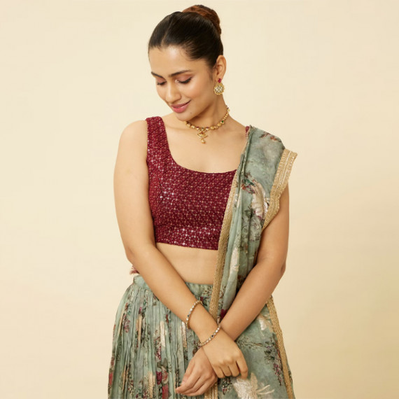 https://www.fazhionshore.com/products/sage-green-floral-printed-lehenga